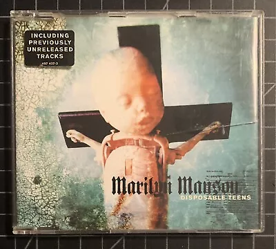 Marilyn Manson - Disposable Teens Cd 1 - Rarer European Release -VeryCleanDisc • $17