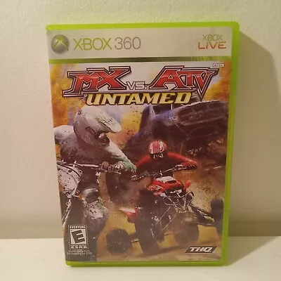 MX Vs. ATV Untamed Xbox 360 Video Game • $19.97