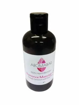 Romance Massage Oil 125ml With Orange Geranium And Ylang Ylang Essential Oils • £7.99