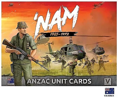 Flames Of War VAN901: ANZAC Forces In Vietnam (Unit Cards) - New • $11.80