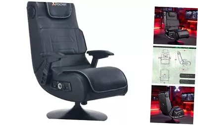 X Rocker Pro Lounging Video Gaming Pedestal Chair With Vibration Wireless  • $348.10