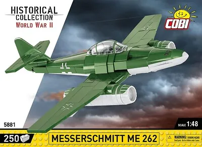 Cobi 5881 - World War II - Messerschnitt ME 262 250 Pcs **BRAND NEW** • $44.52