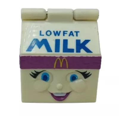 Play Food Vintage McDonald's Happy Meal Low Fat Milk Carton • $8.99