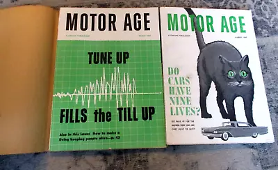 2 Vintage MOTOR AGE MAGAZINES. 1960 • $9