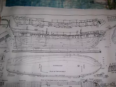 20 Gun Sloop     Ship  Model Boat Plan • $22.89