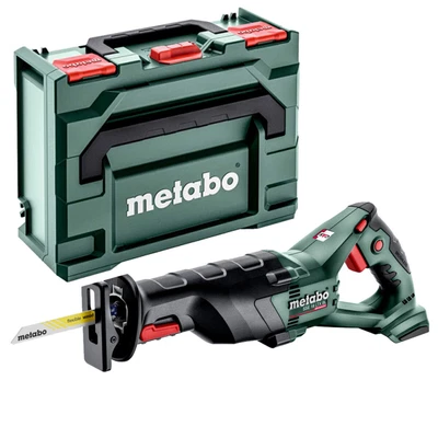 £225 • Buy Metabo SSE18LTXBL 18V Brushless Sabre Saw Body Only In Meta-Box 602267840