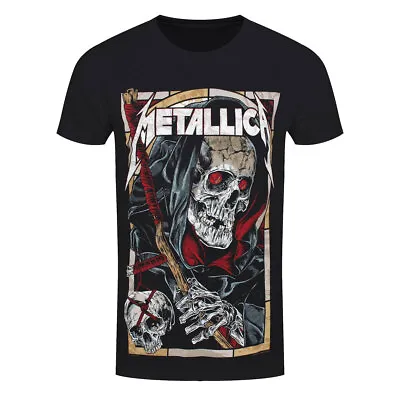 Metallica T-Shirt Death Reaper Rock Band New Black Official • £15.95