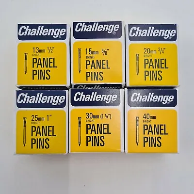 Challenge Panel Pins (13/15/20/25/30/40mm) Different Job Lots *d17 • £4.99