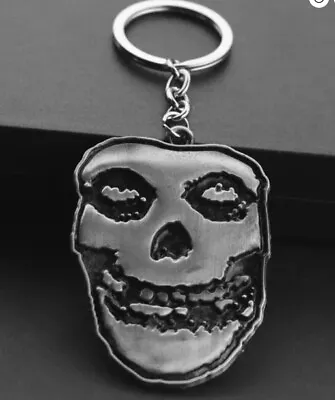 £4.95 • Buy Misfits Skull Large Metal Keyring