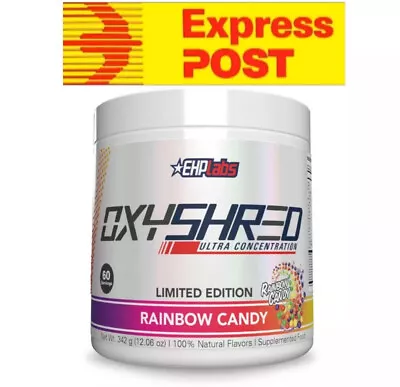 $74.50 • Buy Ehplabs Oxyshred Limited Edition Fast Free Express Postage