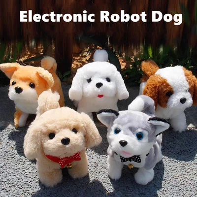 £9.70 • Buy Robot Dog Electronic Pet Puppy Barking Walking Interactive Dog Plush Toy Gift