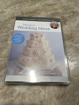 Martha's Wedding Ideas ~ Martha Stewart Wedding Collection ~ DVD ~ FREE SHIPPING • $6.70