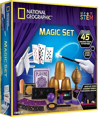 National Geographic Magic Set 45 Tricks • $22