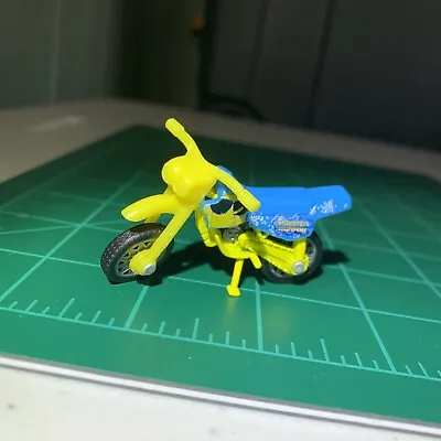 1998 Matchbox Dirt Bike RARE SpongeBob Unplayed Clean Yellow/blue • $17.99