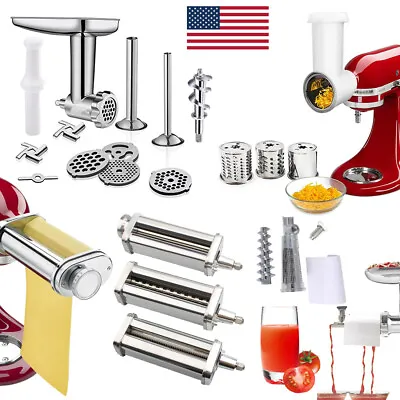 Meat Grinder/ Juicer/ Slicer/ Pasta Roller Attachment For Kitchenaid Stand Mixer • $29.99