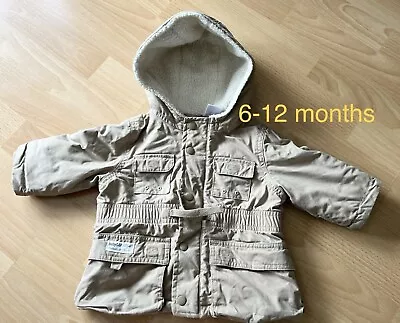 Baby Gap Jacket / 6-12 Months Newborn Coat / Babygap Hoody Baby Clothes  • £8