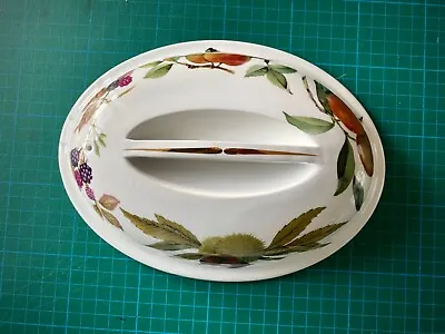 Royal Worcester Evesham Porcelain Spare Lid For Tureen Serving Dish • £4.90