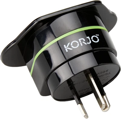 $15.99 • Buy Korjo AU Travel Adaptor, For India And South Africa Appliances, Use In Australia