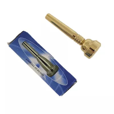 Gold Plated Trumpet Mouthpiece 17C Overall Brass Small Mouth For Trumpet • $16.26