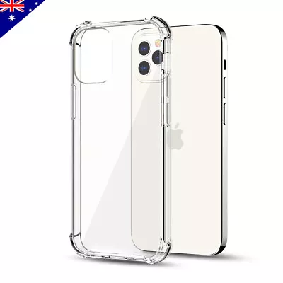 Clear Shockproof Bumper Back Case Cover For IPhone 15 14 13 12 11 Pro XS MAX XR • $4.99