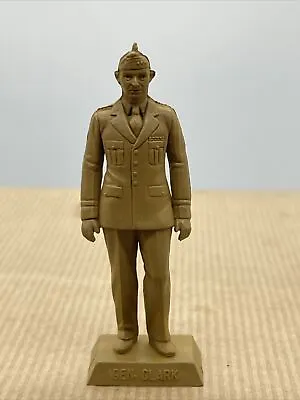 Marx 60mm American Heroes Soft Plastic Playset Figure 1950s General Clark • $24.89