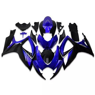 SM Injection Mold Blue Fairing Fit For  2006 2007 GSXR 600 750 A001 • $479.99