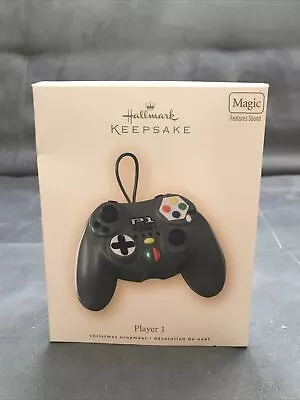 HALLMARK Keepsake PLAYER 1 VIDEO GAME CONTROLLER Christmas Ornament (2007) • $19.50