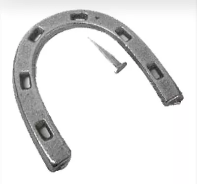 £11.75 • Buy Army Steel Horseshoe Heel Plate Kit And Nails Used On Military Boots Sold In Prs