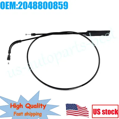 Front Engine Hood Release Cable 2048800859 For Benz W204 C250 C350 C63AMG GLK350 • $14.31