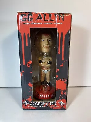 1991 GG ALLIN Aggronautix Throbblehead Bobblehead Limited 1104/2500 Punk Rock • $144.99