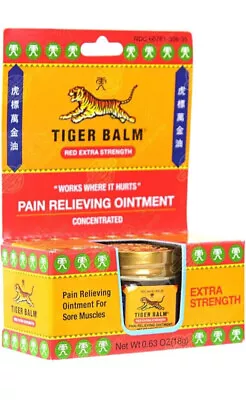 Tiger Balm (Red) Super Strength Pain Relief Ointment 30g (pack Of 1) • $14.99