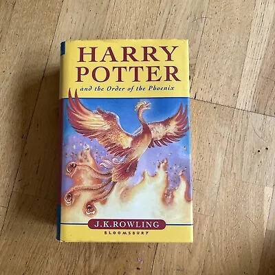 £600 • Buy Harry Potter And Order Of The Phoenix - First Edition. Amazing Condition