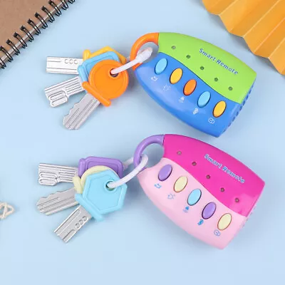 Children's Simulation Remote Control Key Lock Music Early Education Toddler Toy • £7.58