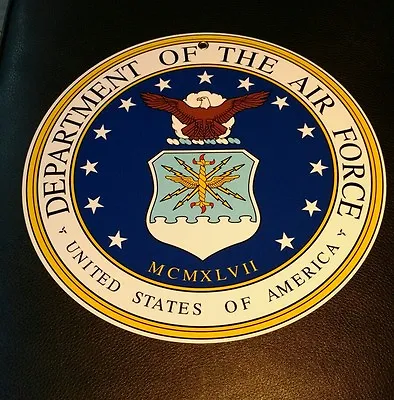 $18.99 • Buy U.S. Air Force Logo Metal ~12  Plaque Sign
