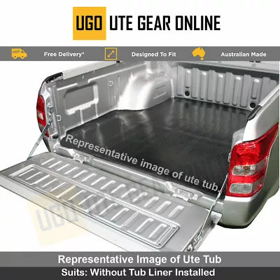 Rubber Ute Mat For Toyota Hilux Dual Cab SR5 A-Deck And J-Deck April 2005 -2015 • $124.98