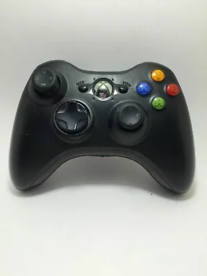 Official OEM Original Microsoft Xbox 360 Wireless Controller All Black Slim S • $26.56