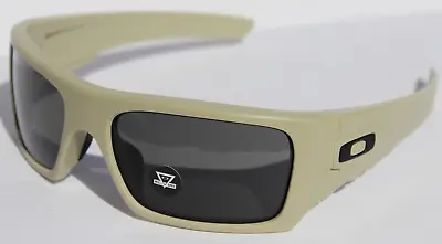 OAKLEY SI Ballistic Det Cord Sunglasses Desert Tan/Grey SI OO9253-16 NEW • $129.95