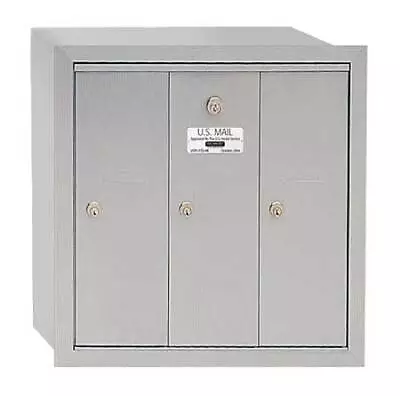 Salsbury Industries 3503Aru Vertical Mailbox Aluminum Powder Coated 3 Doors • $349.99