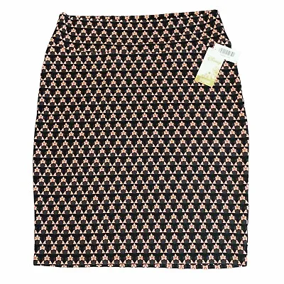 Lularoe Womens Skirt Disney Cassie Pencil Skirt Black Pink Minnie Mouse 3XL NWT • $19.99