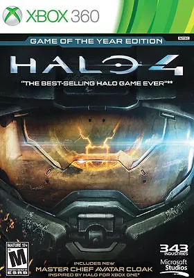 Halo 4: Game Of The Year Edition  Xbox 360 • $7.86