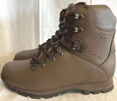 ITURRI Patrol Boots Brown Boots British Army Boots Soft Leather Boots Male • £40