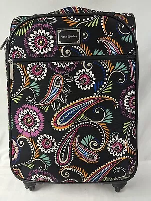 22  VERA BRADLEY Rolling Luggage Floral Travel Suitcase!   • $89