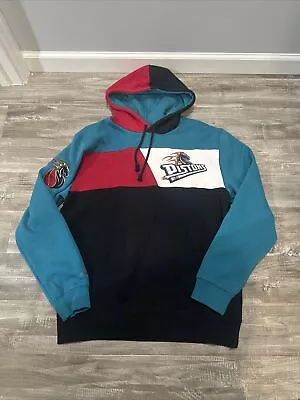 Mitchell And Ness Detroit Pistons Colorbock Hoodie Sz L NWT NBA Basketball • $59.95