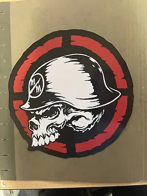 Metal Mulisha  Quartered  Sticker 8  X8  • $3.45