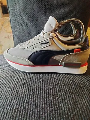 Puma X Nintendo X Mario Bros Shoes Youth 6C/W7.5 Gray/Black Sneakers 381250-01 • $42.25