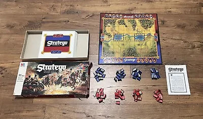 Stratego Battlefield Strategy Board Game 1986 Milton Bradley Missing 1 Piece VTG • $14.99