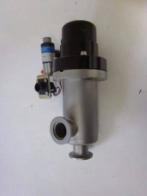 $215 • Buy HPS MKS Vacuum Bellows Sealed Angle Gate Valve NW-25, 1  W/ Skinner Solenoid