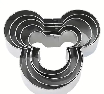 Mickey Mouse 5 Pc Cookie Biscuit Cutter Baking Or Gift • $9