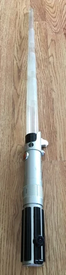 $17.99 • Buy Star Wars 2004 Lucasfilm Hasbro Clear Light Saber For PARTS OR REPAIR 