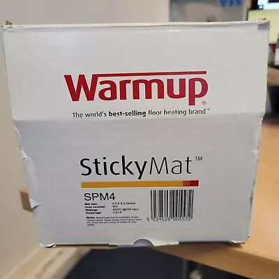 Warmup 4m² (150W/m²) 600W Sticky Mat Underfloor Heating - SPM4 • £150